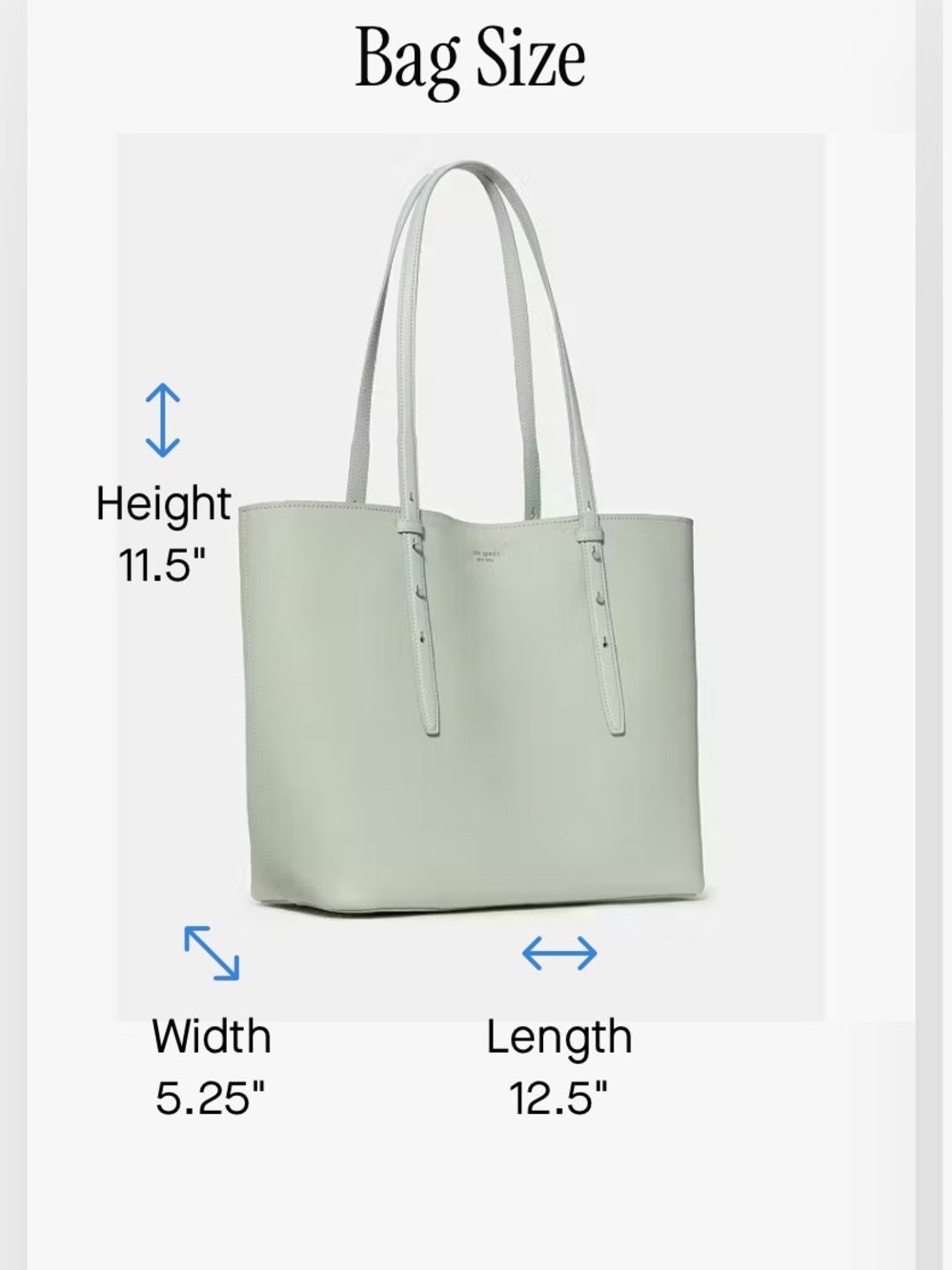 kate spade Do It All Large Tote in Nightshade NWT (retail not outlet bag) - Picture 4 of 11